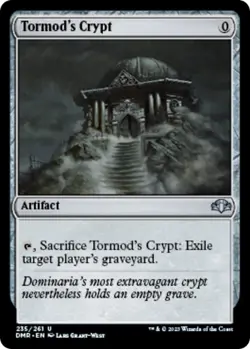 Tormod's Crypt FOIL NM #235 Dominaria Remastered MTG - Image 1