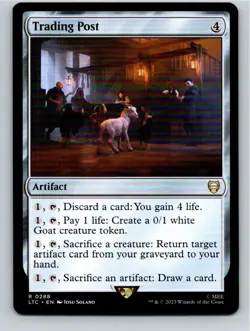 Magic the Gathering Trading Post Lord of the Rings Commander MTG Free Shipping! - Image 1