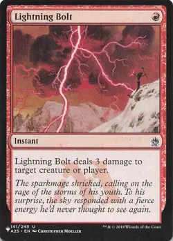 Lightning Bolt Masters 25 List Reprint Regular - Image 1