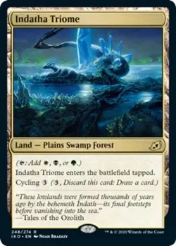 Indatha Triome Ikoria: Lair of Behemoths Regular NM - Image 1