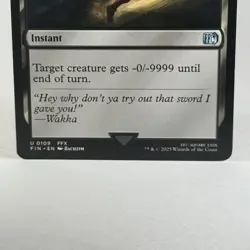 MTG Overkill 2X Final Fantasy FIN 0109 NM Fresh Pack - Image 4