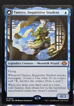 Tamiyo, Inquisitive Student Seasoned Scholar #242 Modern Horizons 3 Reg Mythic - Image 1