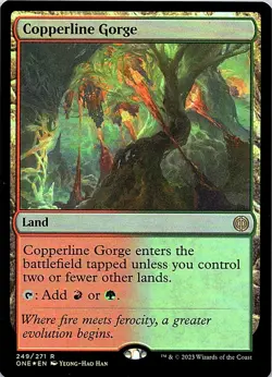 Foil Copperline Gorge R 249 NM - Image 1