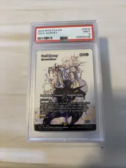 MAGIC THE GATHERING FINAL FANTASY: THROUGH THE AGES 0018 CECIL HARVEY - PSA 9 - Image 1