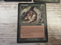 3x Albino Troll - Urza's Saga - EX - German - OOP MTG - Image 3