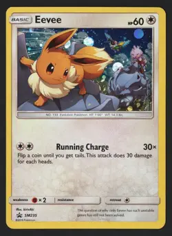 Eevee Holo SM235 Black Star Promos 2019 - Pokemon TCG - Image 1