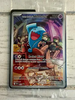 Pokemon Black Star Promo Team Rocket's Wobbuffet! #203 NM/MINT!! - Image 1