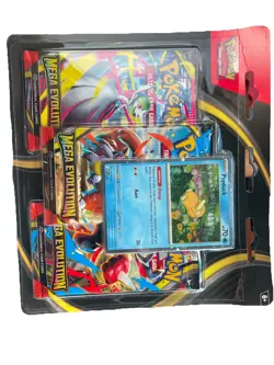 Pokemon Mega Evolution Psyduck & Golduck 3 Pack Blister Set of 2 - Image 1