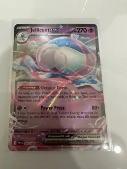Pokemon TCG Jellicent ex 045/086 SV: White Flare Double Rare - NM - Image 1