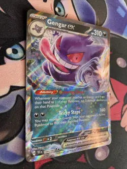 Holo Gengar ex - 104/162 Double Rare Temporal Forces Pokemon TCG Nm - Image 2