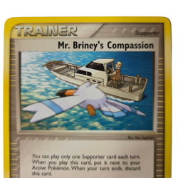 Pokemon Mr Briney's Compassion Supporter Dragon DR 87/97 Non-Holo Uncommon LP - Image 2