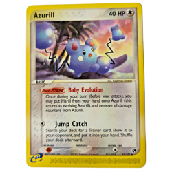 Pokemon Azurill Sandstorm SS Basic Baby Evolution 31/100 Non-Holo Uncommon LP - Image 1