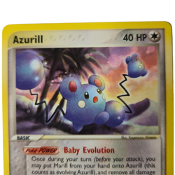 Pokemon Azurill Sandstorm SS Basic Baby Evolution 31/100 Non-Holo Uncommon LP - Image 2