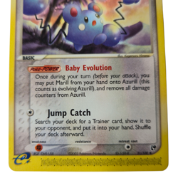 Pokemon Azurill Sandstorm SS Basic Baby Evolution 31/100 Non-Holo Uncommon LP - Image 3