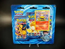 Pokemon XY Evolutions Booster Braixen 3-Pack Blister - Factory Sealed! - Image 1