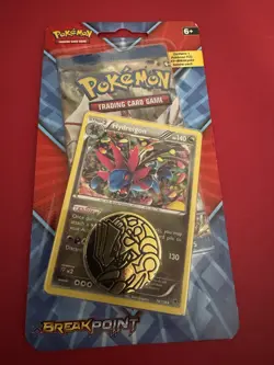 2016 Pokemon TCG XY BREAKPOINT HYDREIGON Promo Coin Checklane Blister Pack - Image 3