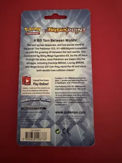 2016 Pokemon TCG XY BREAKPOINT HYDREIGON Promo Coin Checklane Blister Pack - Image 5