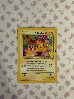 Birthday Pikachu 24/53 Pokemon Celebrations, 25th Anniversary Promo. MINT - Image 1