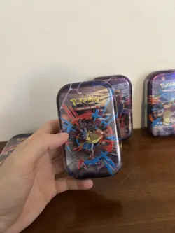 Pokemon: Mega Evolution - Mega Heroes Mini Tin (Set of 4) Sealed IN HAND - Image 2