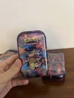 Pokemon: Mega Evolution - Mega Heroes Mini Tin (Set of 4) Sealed IN HAND - Image 5