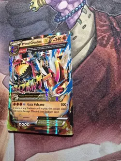 Primal Groudon EX Omega - 86/160 Primal Clash Ultra Rare Pokemon - HP - Image 2