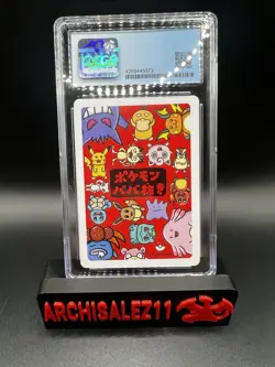 Pokemon 2019 Psyduck Japanese Old Maid CGC 10 Pristine - Image 2