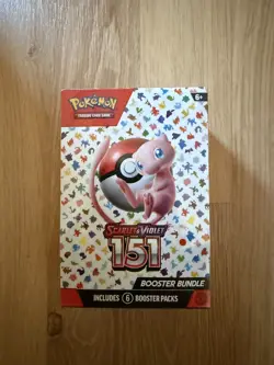 Pokemon TCG Scarlet and Violet 151 Booster Bundle Set - 290-85321 820650853210 - Image 1