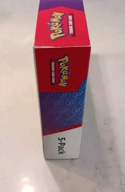 Pokemon Scarlet And Violet Paldean Fates 5 pack Mini Tins 4 Promos - NEW SEALED - Image 4