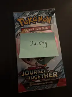 Heavy! Over 22.64 Gram Pokemon Journey Together Booster Pack Sealed - Image 4