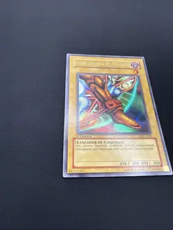 Yugioh! Left Leg of the Forbidden One LDD-S121 Ultra Rare 1st Edition LP Spanish - Image 3