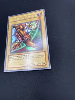 Yugioh! Left Leg of the Forbidden One LDD-S121 Ultra Rare 1st Edition LP Spanish - Image 4