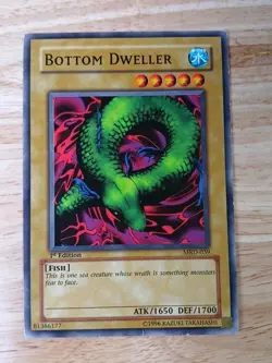 Yugioh TCG - Bottom Dweller - MRD-039 - LP - 1st Ed - Image 1
