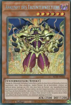 yugioh Ankunft des Erzunterweltlers BLTR-DE046 SECRET 1AUFLAGE DEUTSCH - Image 1