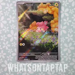 Pokemon Card Pawmi 226/091 Secret Rare Scarlet Violet Paldean Fates Singles LP - Image 1