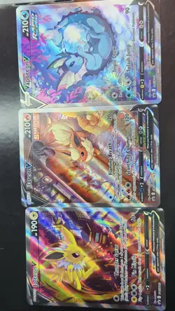 Flareon, Vaporeon, Jolteon V SWSH 179, 181, 183 Pokemon Promo Cards - Image 1
