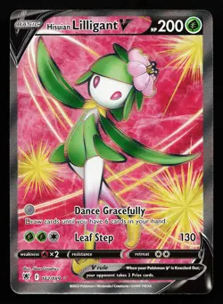 Hisuian Lilligant V 162/189 Ultra Rare Astral Radiance Pokemon Card - Image 1