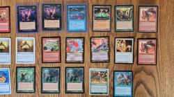 MTG MAGIC THE GATHERING 33 CARD LOT all pre 2003 found in storage locker used - Image 2