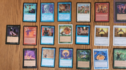 MTG MAGIC THE GATHERING 33 CARD LOT all pre 2003 found in storage locker used - Image 3