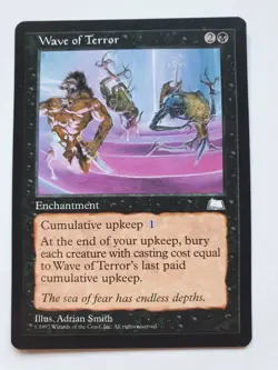 Magic The Gathering Wave of Terror - Weatherlight - Rare - Image 1