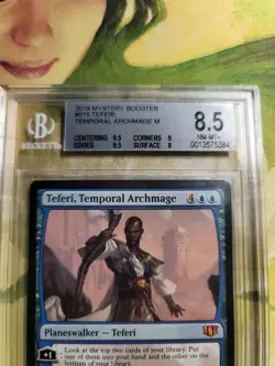 Mtg Teferi, Temporal Archmage. BGS 8.5 NM-MT+. Commander 2014 Edition. - Image 2