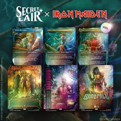 MTG Secret Lair x Iron Maiden Eddie Unchained FOIL SEALED - PREORDER Confirmed - Image 1