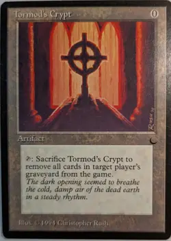 TORMOD'S CRYPT ~ MAGIC MTG THE DARK ~ NM Unplayed - Image 1