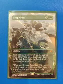 Magic The Gathering - Scapeshift - Borderless - OTJ Special Guests - NM - Image 1