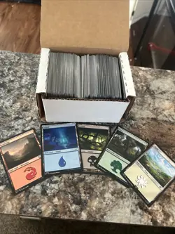 Magic the Gathering - basic land lot 350+ - Image 1