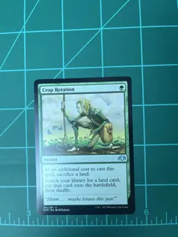 Crop Rotation NM Dominaria Remastered Regular MTG - Image 1