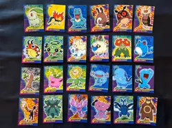 2001 Topps Pokemon Johto Series 1 & 3 Non Foil Complete Sets - LP/NM - Image 5