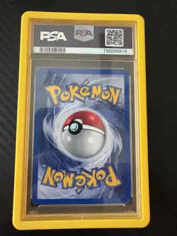 2000 Eng. Pokemon PSA 7 NM Gym Heroes 1st Edition ROCKET'S MOLTRES Holo 12/132 - Image 2