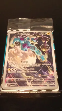 SEALED Pokemon Thundurus Promo Pokemon Center Stamped - Image 1