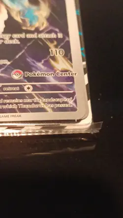 SEALED Pokemon Thundurus Promo Pokemon Center Stamped - Image 3