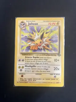 🇮🇹Pokemon Jolteon 20/64 No Holo Rare Jungle Unlimited 1999 - ITA - NM - Image 1